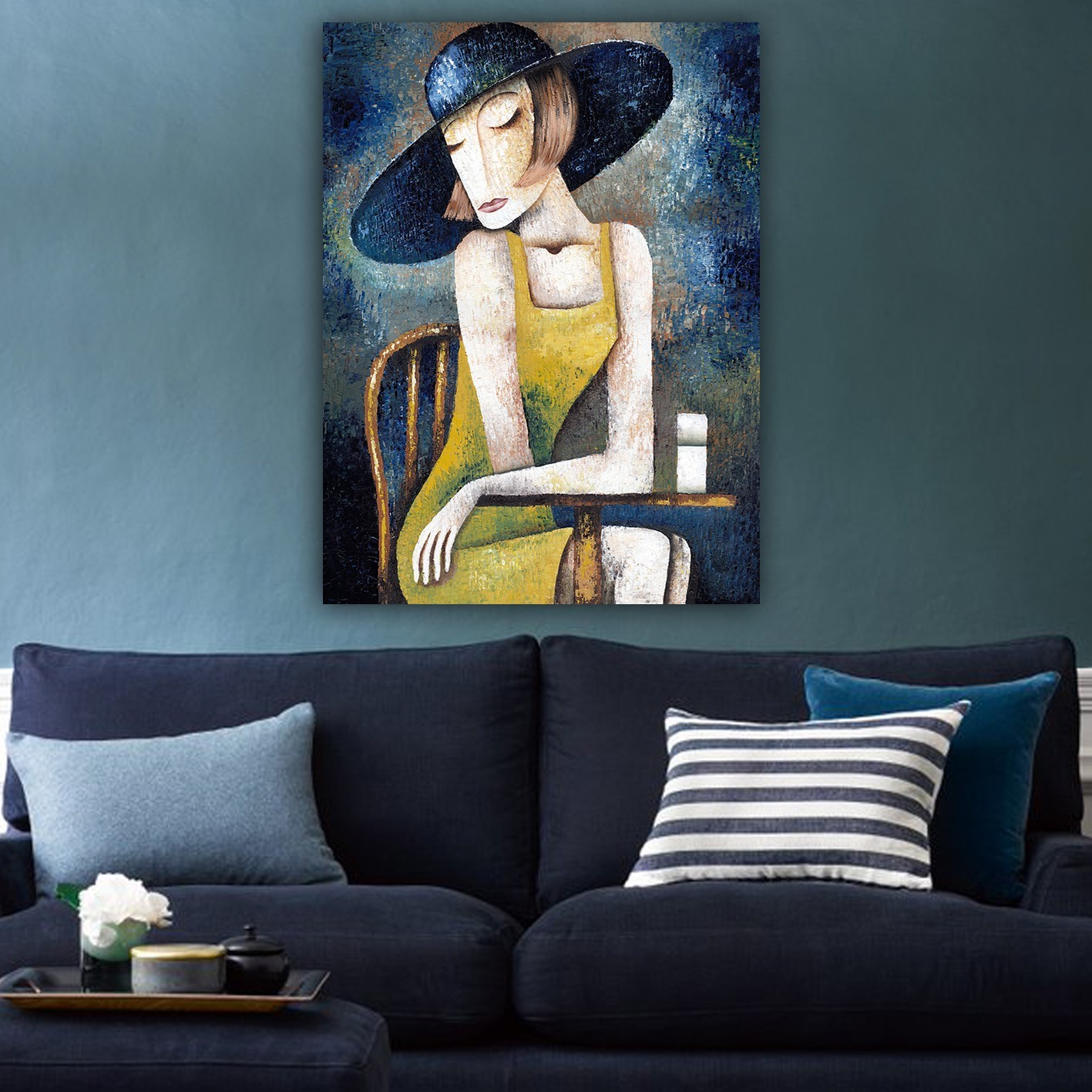 Slika na zidu na platnu 70x100cm