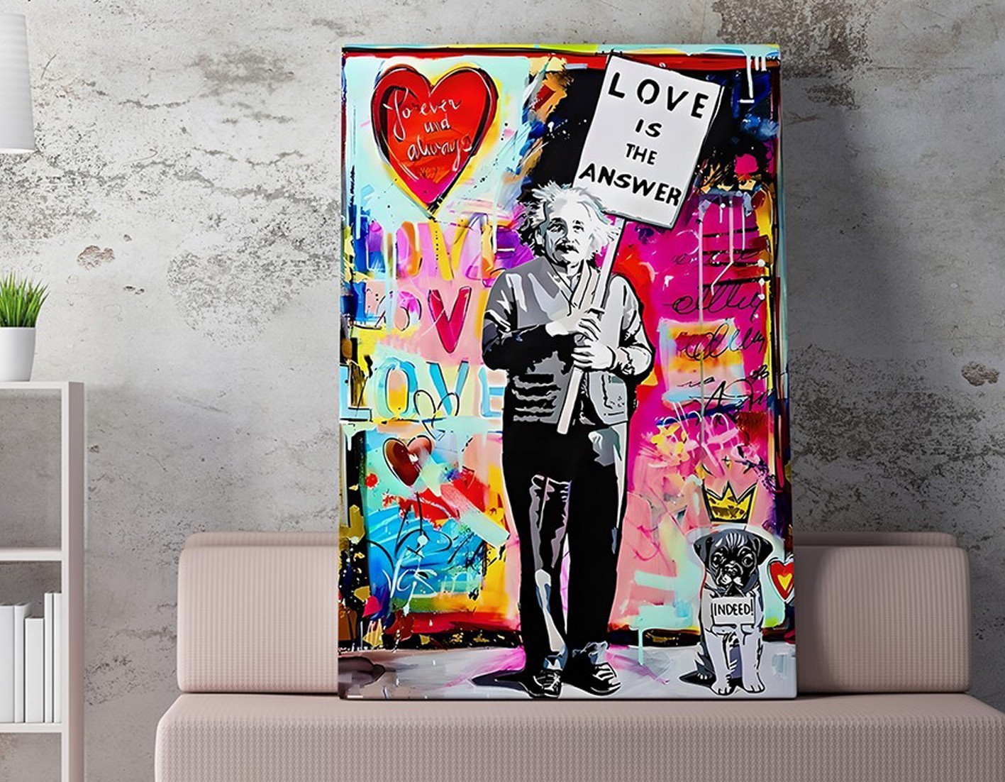 Slika na zidu na platnu 50x70cm