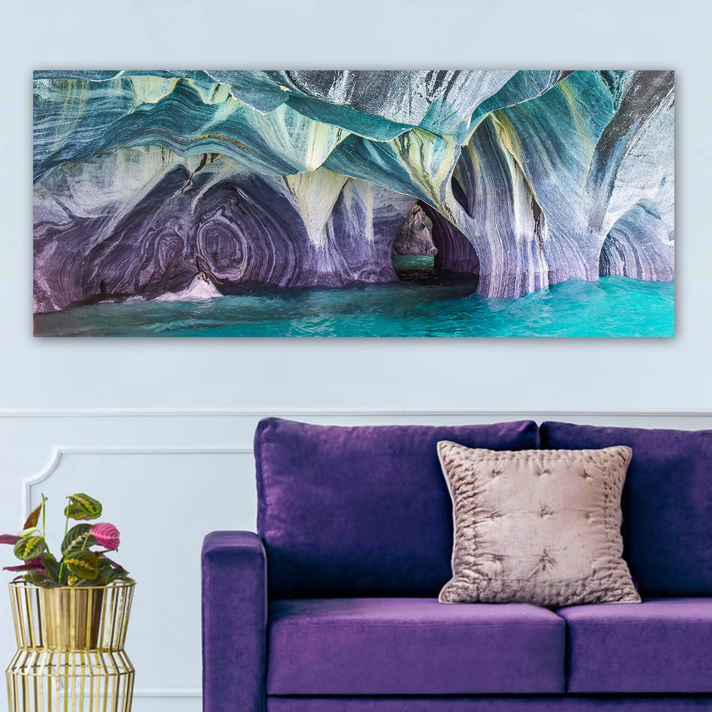 Slika na zidu na platnu 50x120cm