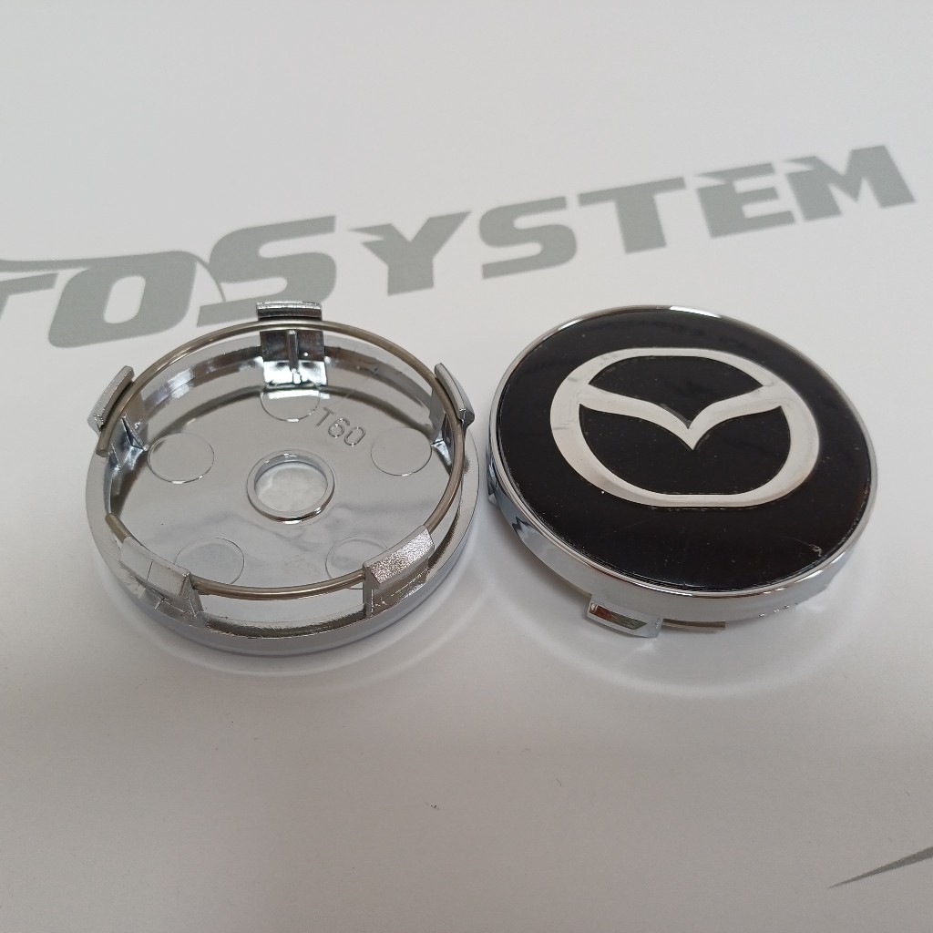 ASY Čep Za aluminijumsku Felugu Mazda 60/57Mm Crni