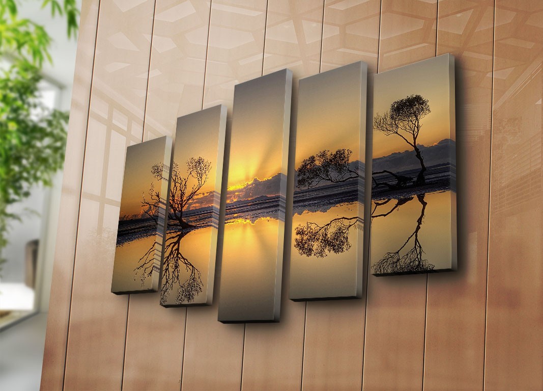 Wallity slika na platnu od 5 dijelova