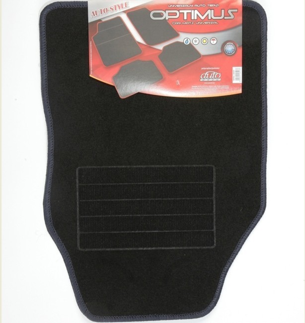 Auto Patosnice Tepih Univerzalne Optimus Sivi Rub