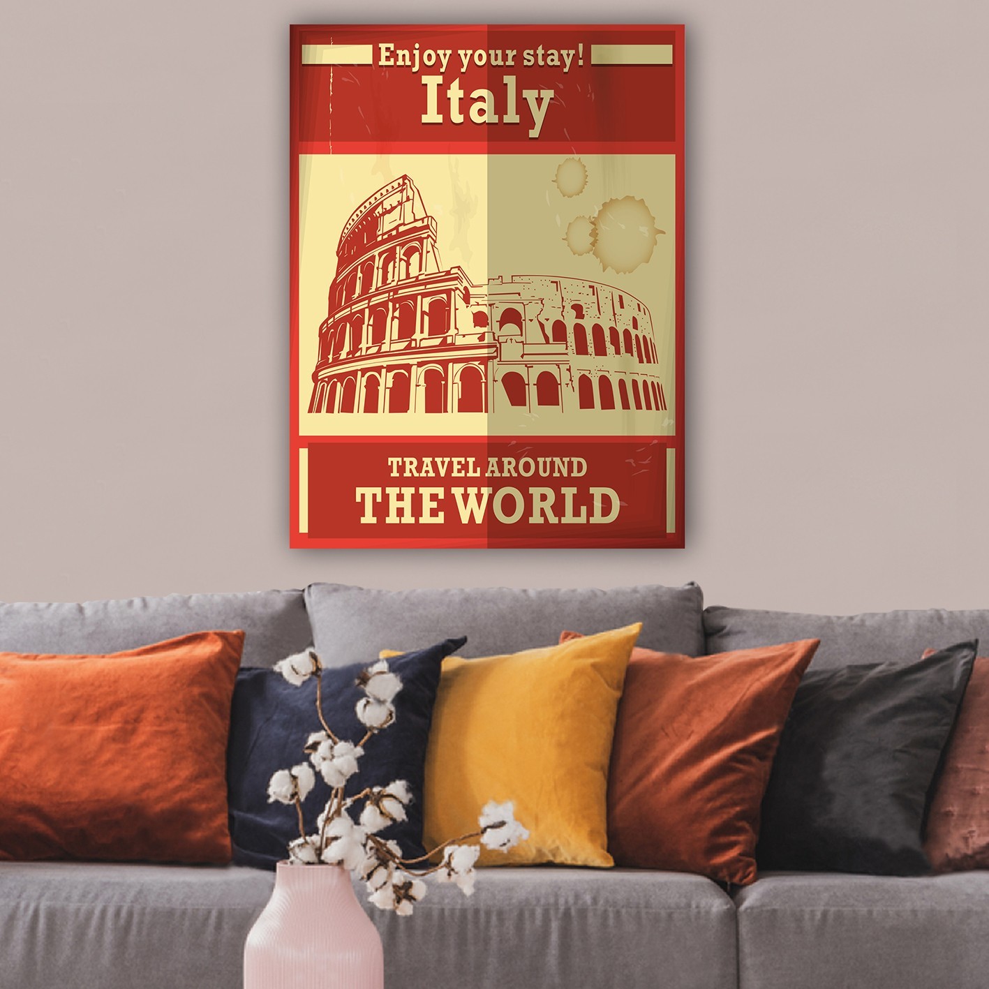 Slika na zidu na platnu 70x100cm