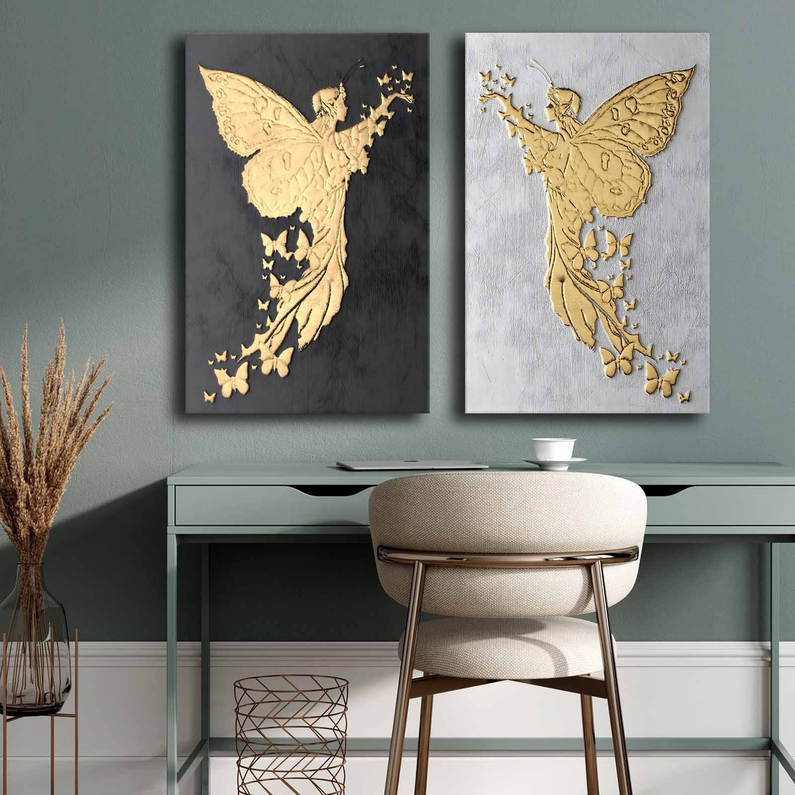 Wallity slika na platnu u 2 dijela