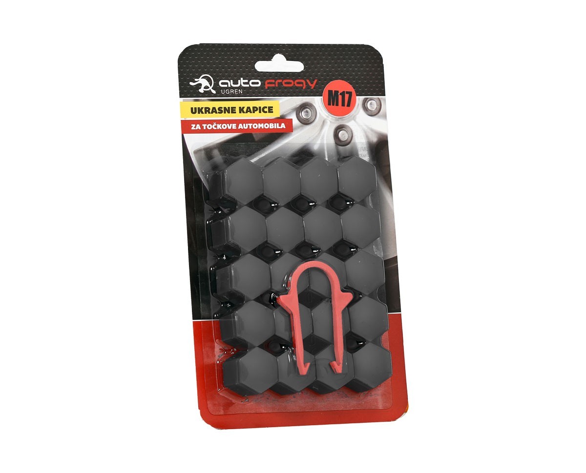 Poklopci Šarafa Točka Crni 17Mm 20/1