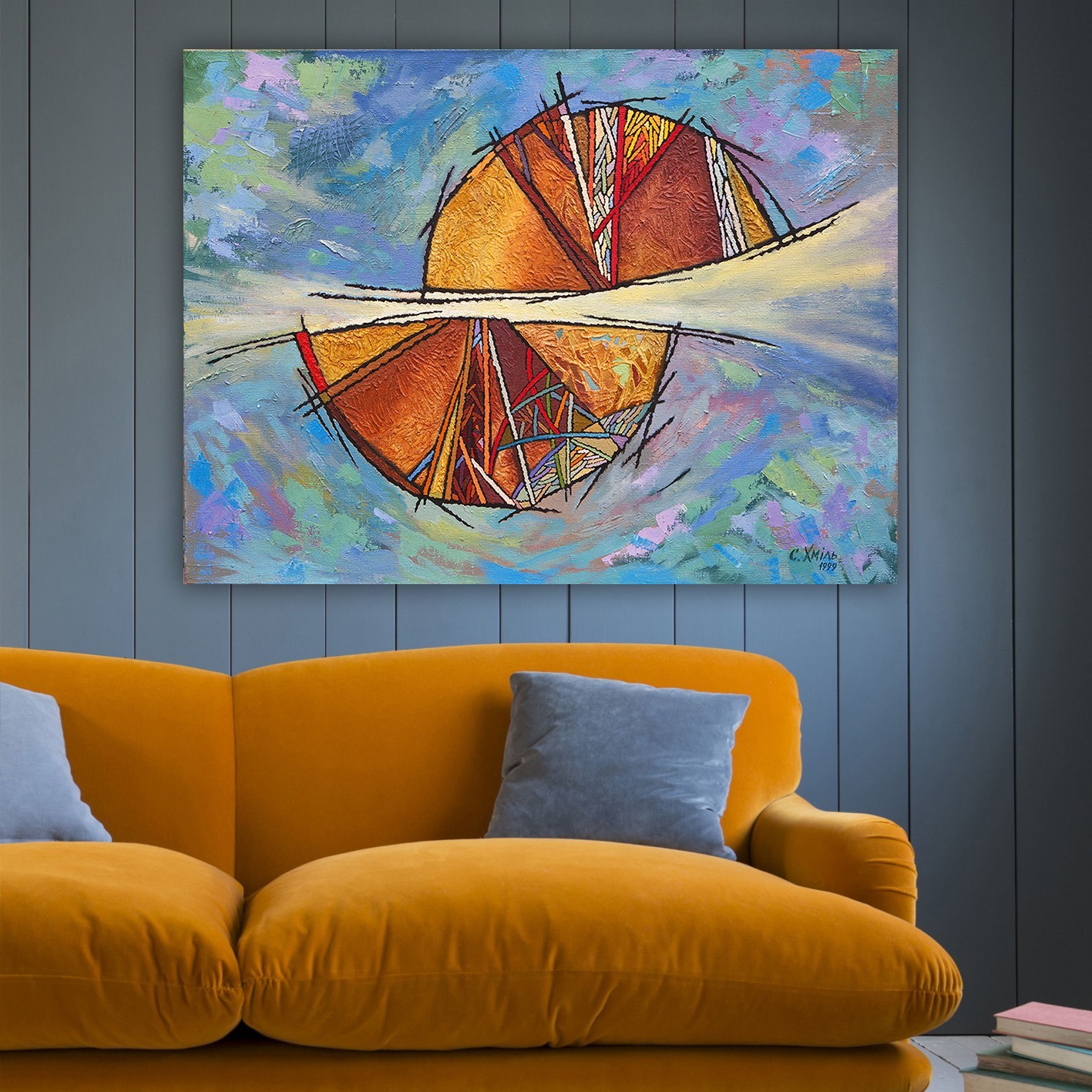 Slika na zidu na platnu 70x100cm