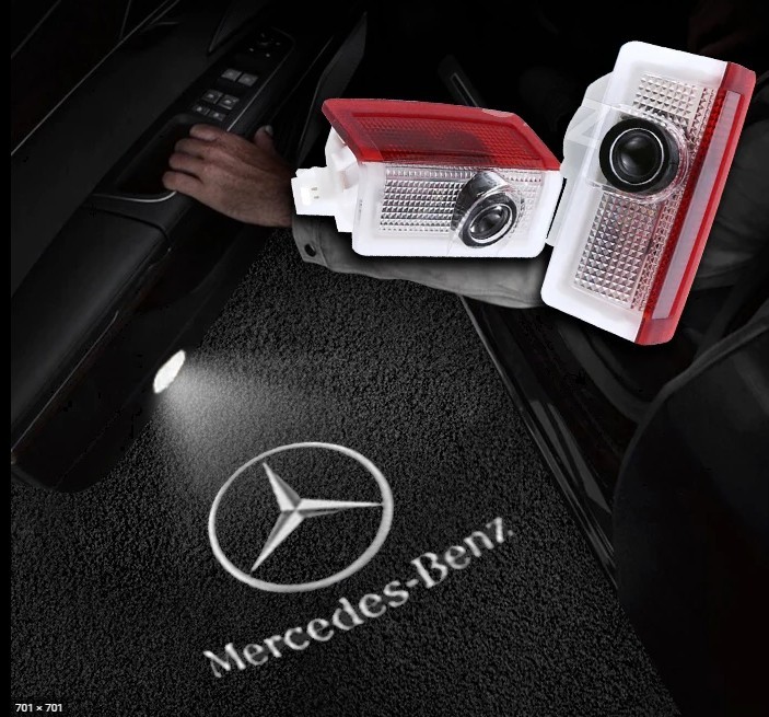 Projektori Vrata Led Sa Logom Pmc-Bz3 Mercedes Grupacija (Set 2 Komada)