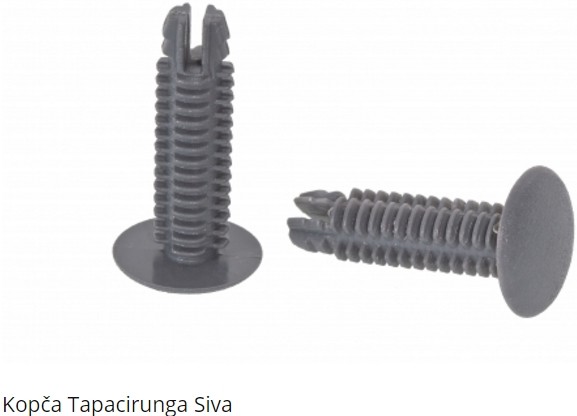 Kopča Tapacirunga Yugo In Siva