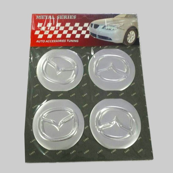 Amblemi Silikonski Sivi 4/1 Fi60Mm Mazda