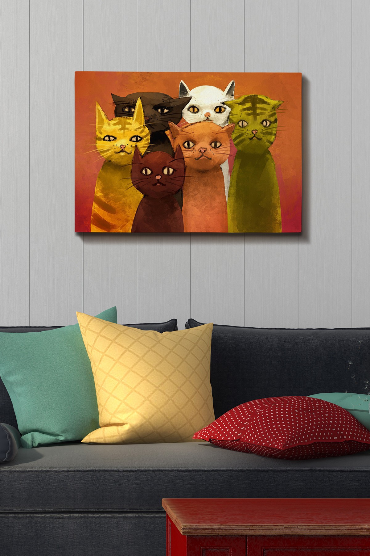 Slika na zidu na platnu 50x70cm