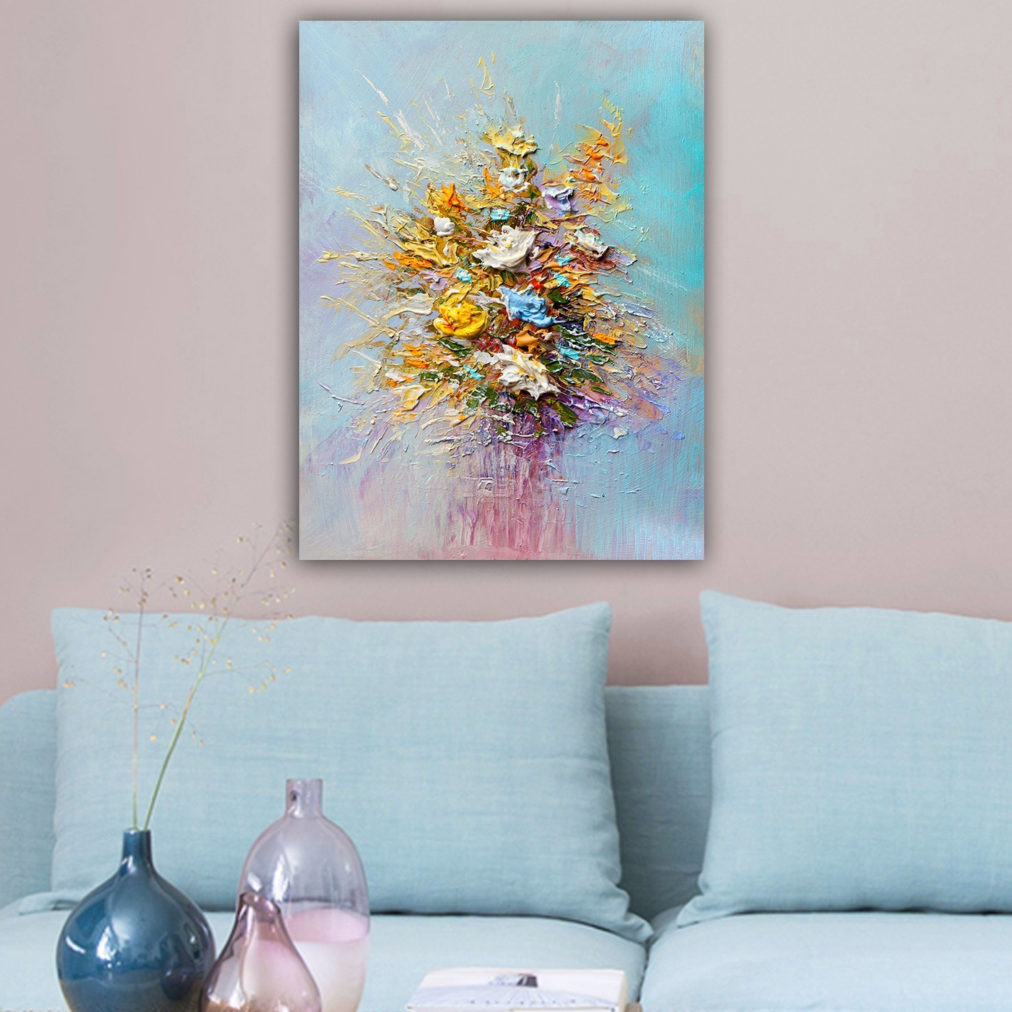 Slika na zidu na platnu 70x100cm