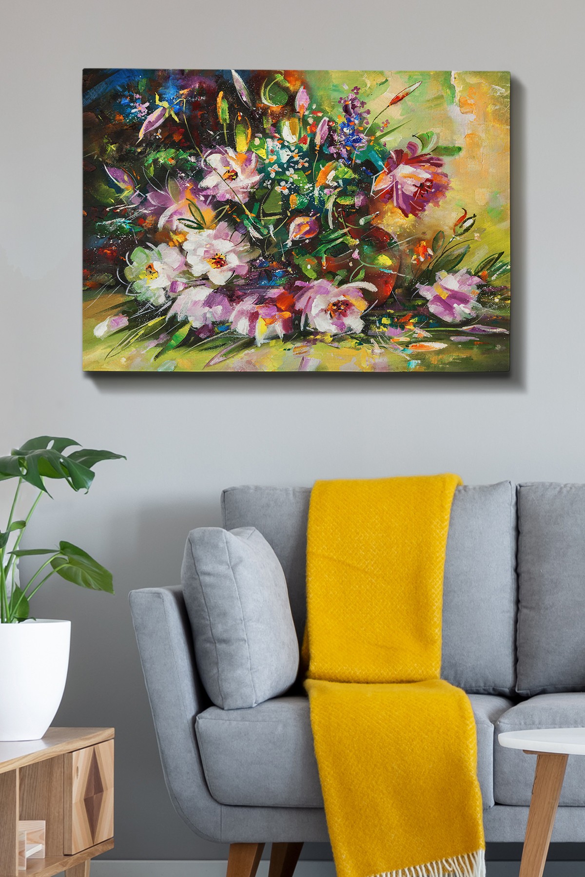 Slika na zidu na platnu 70x100cm