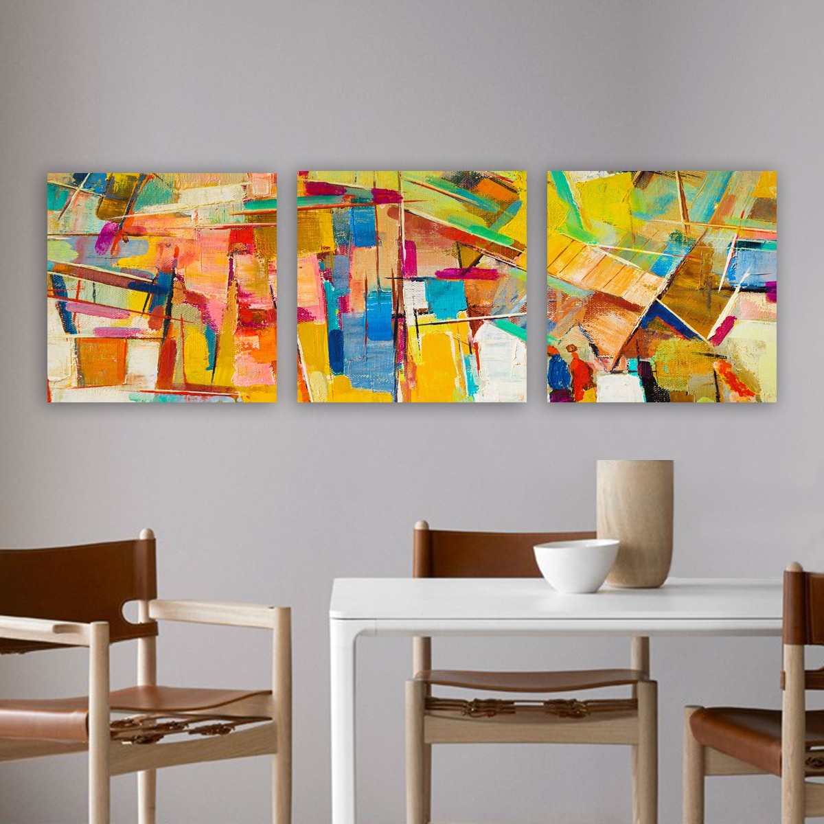 Wallity slika na platnu u 3 dijela