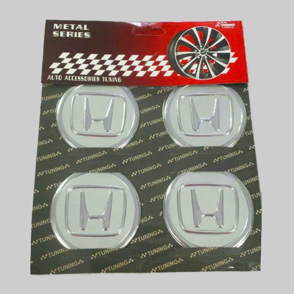 Amblemi Silikonski Sivi 4/1 Fi60Mm Honda