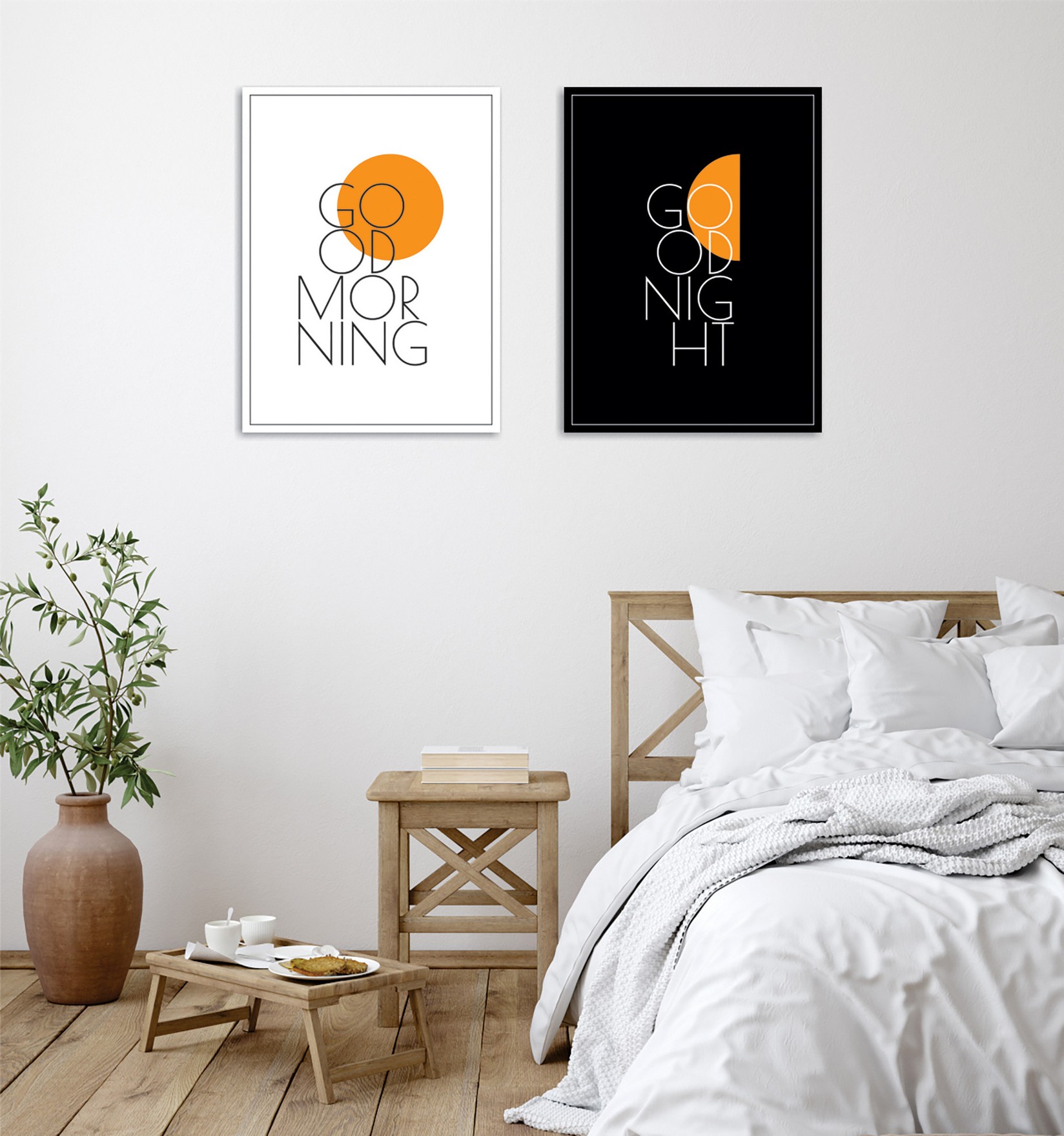 Wallity slika na platnu u 2 dijela