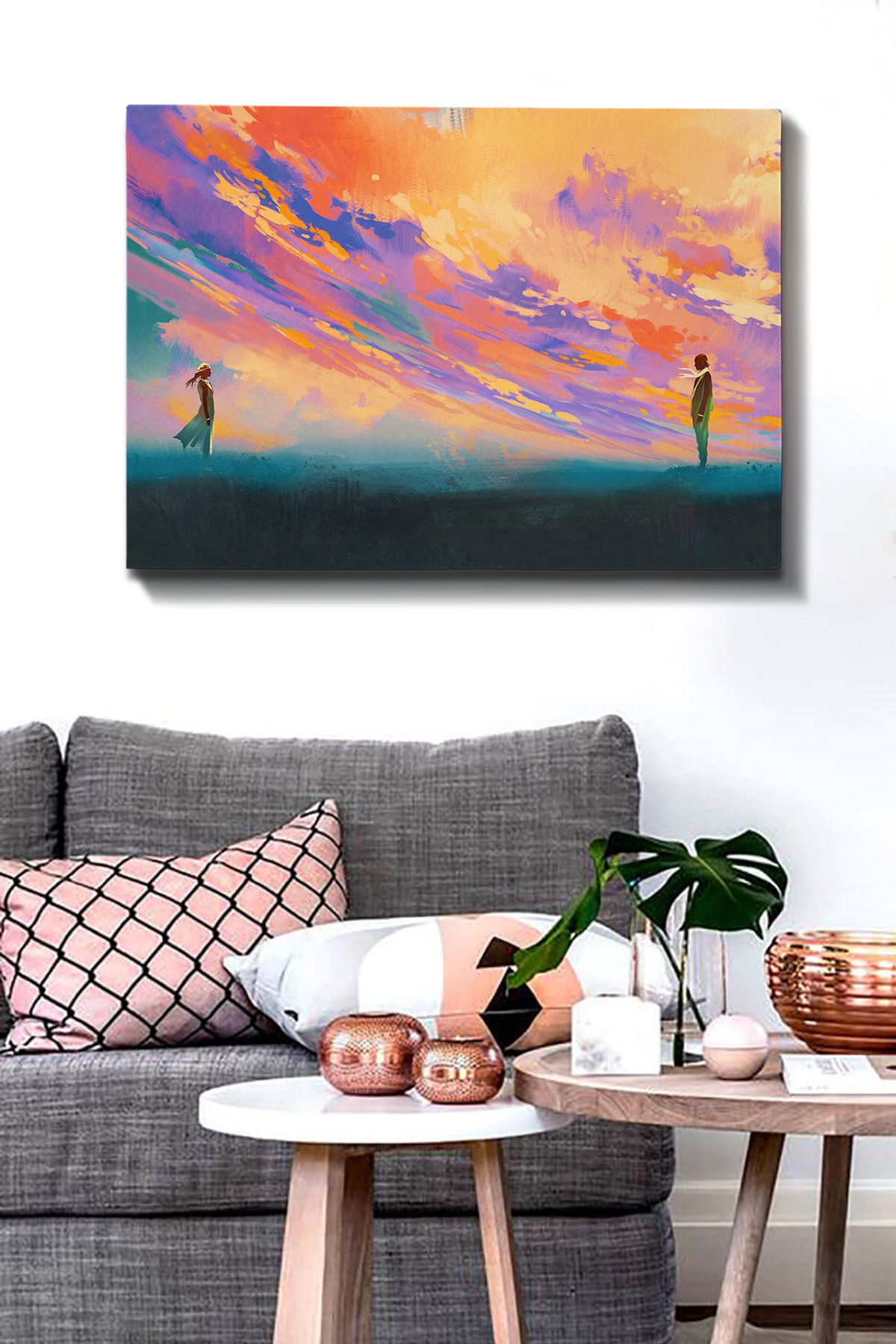 Slika na zidu na platnu 70x100cm