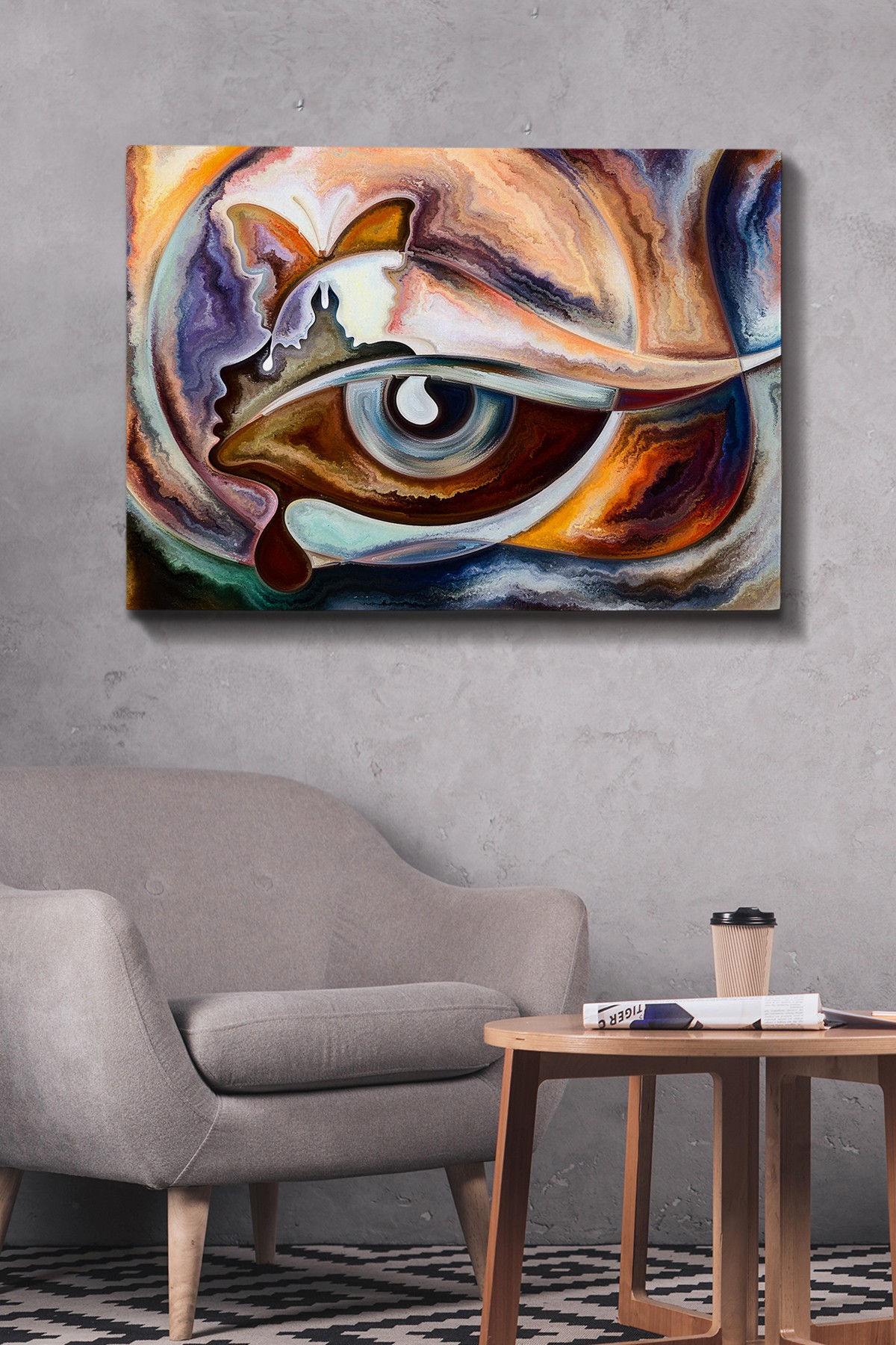 Slika na zidu na platnu 70x100cm