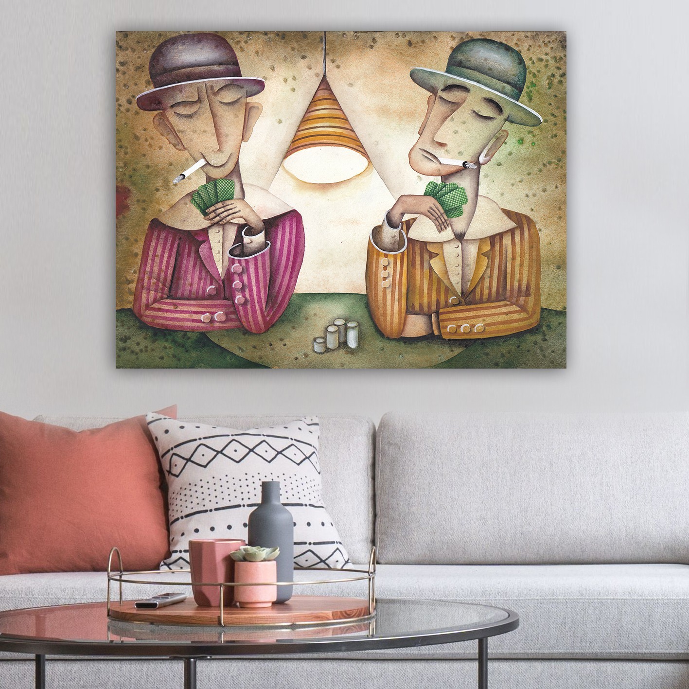 Slika na zidu na platnu 70x100cm