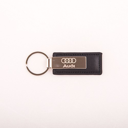 Privjesak Za Ključ Koža Metal Audi