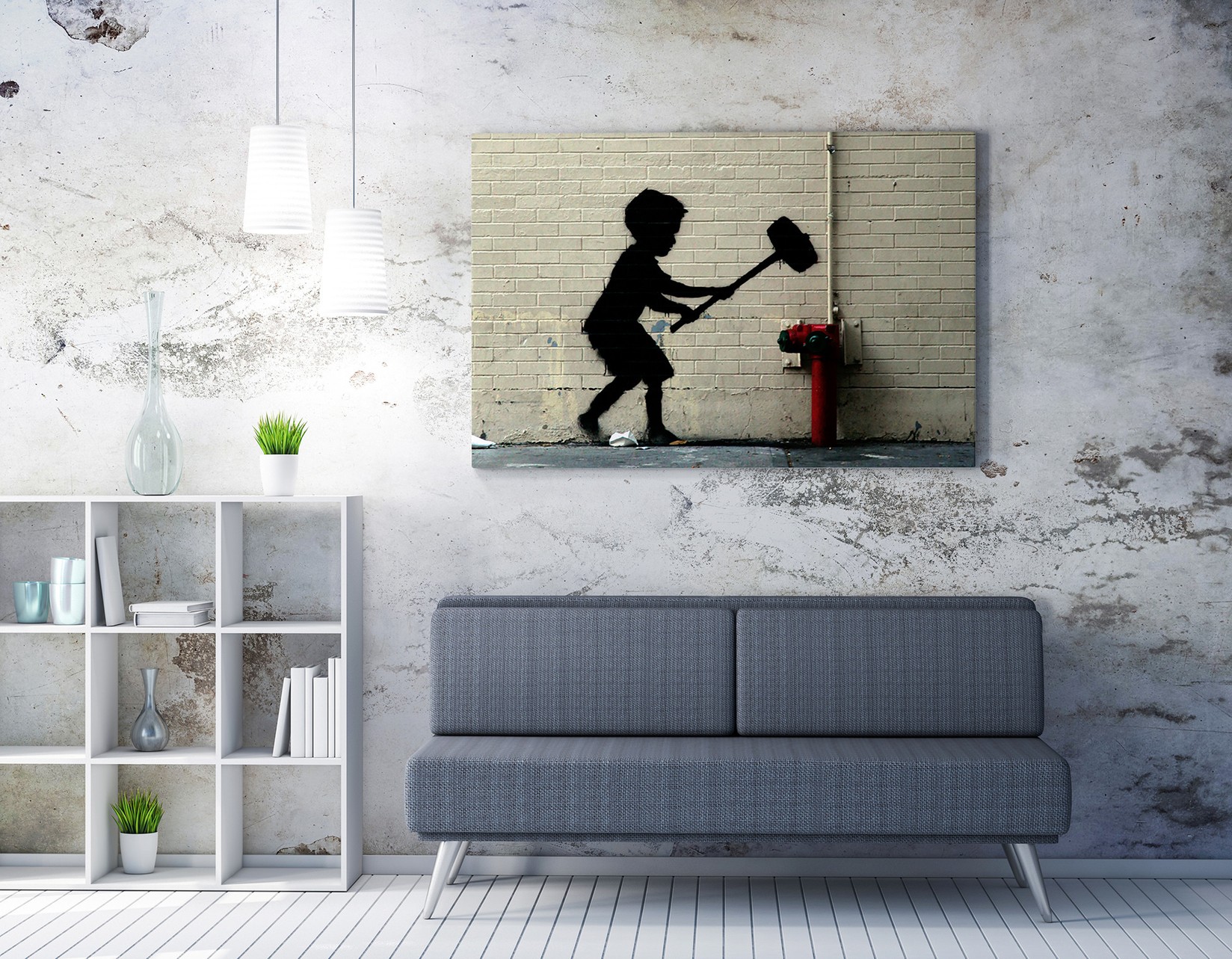 Slika na zidu na platnu 70x100cm