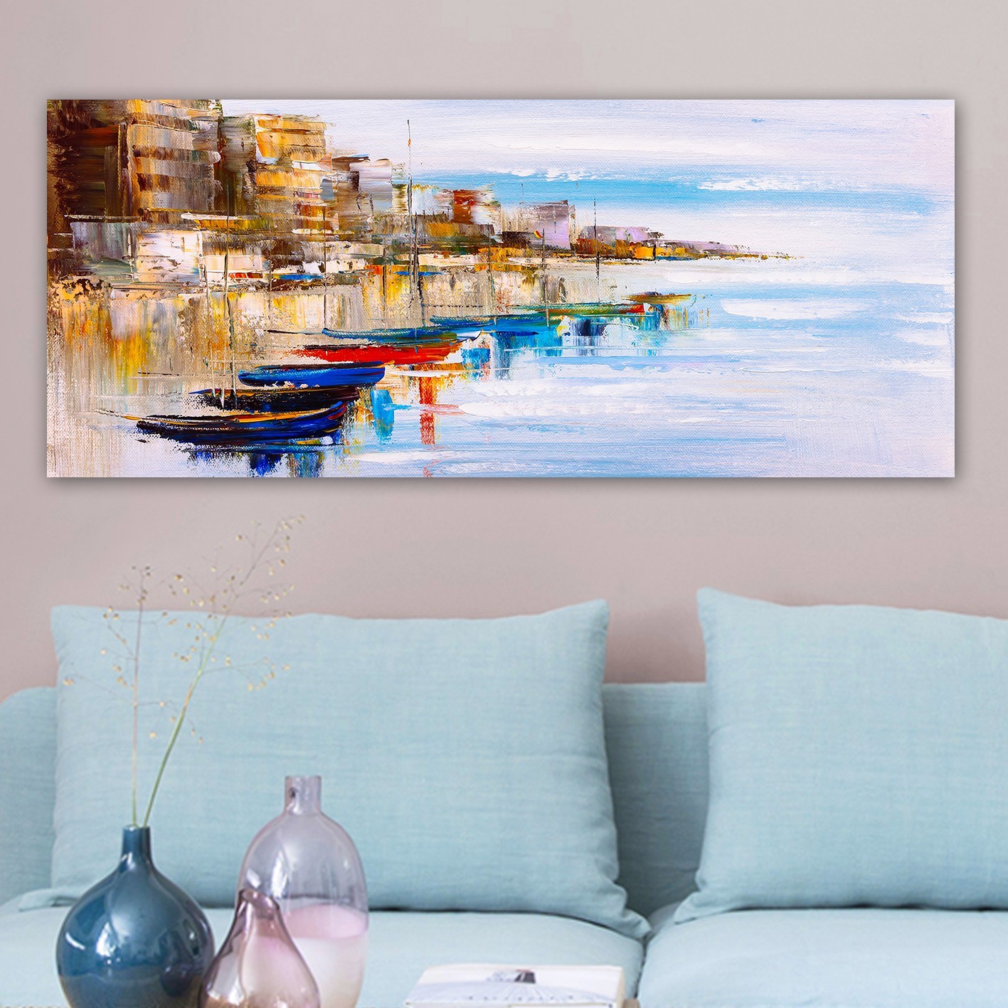 Slika na zidu na platnu 50x120cm