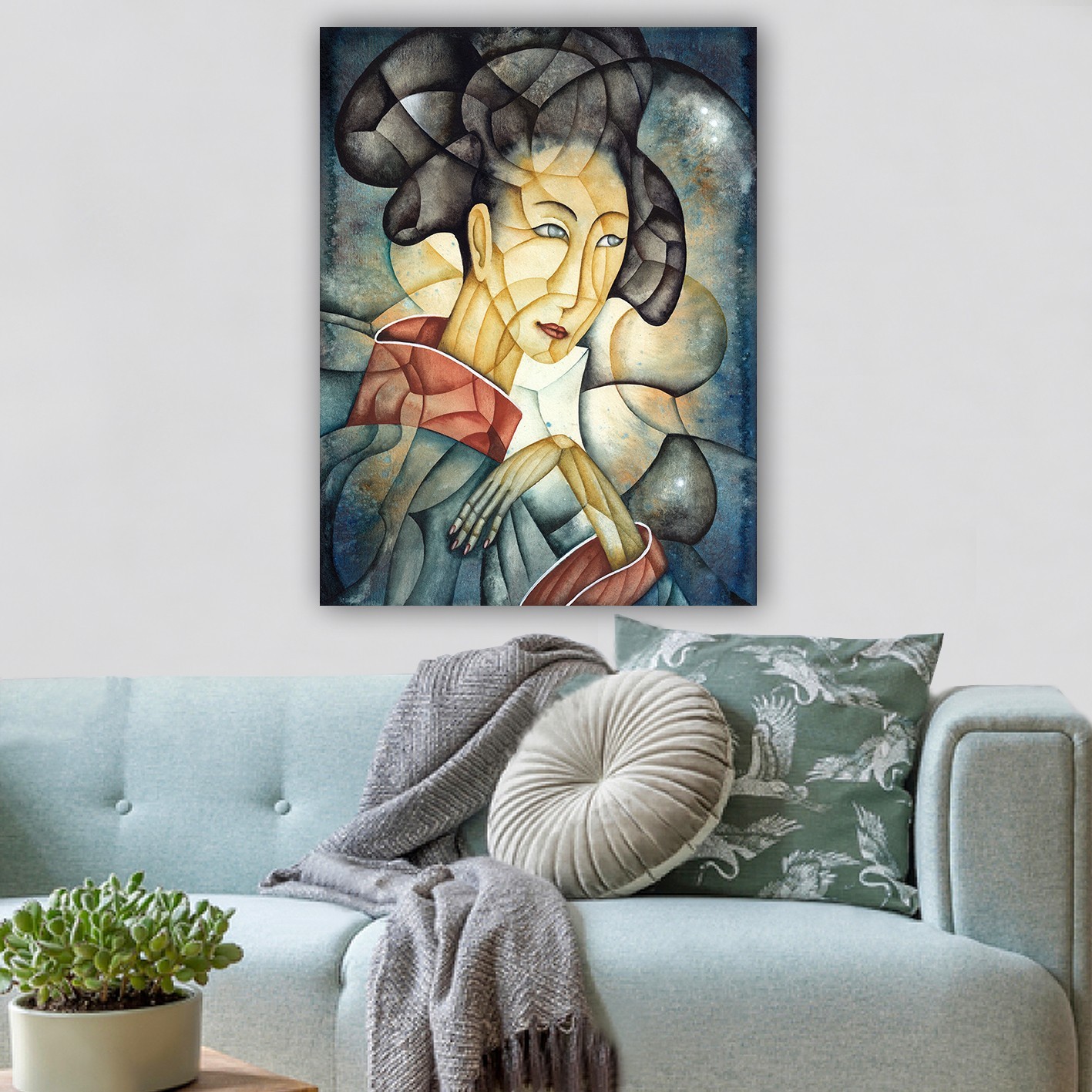 Slika na zidu na platnu 70x100cm