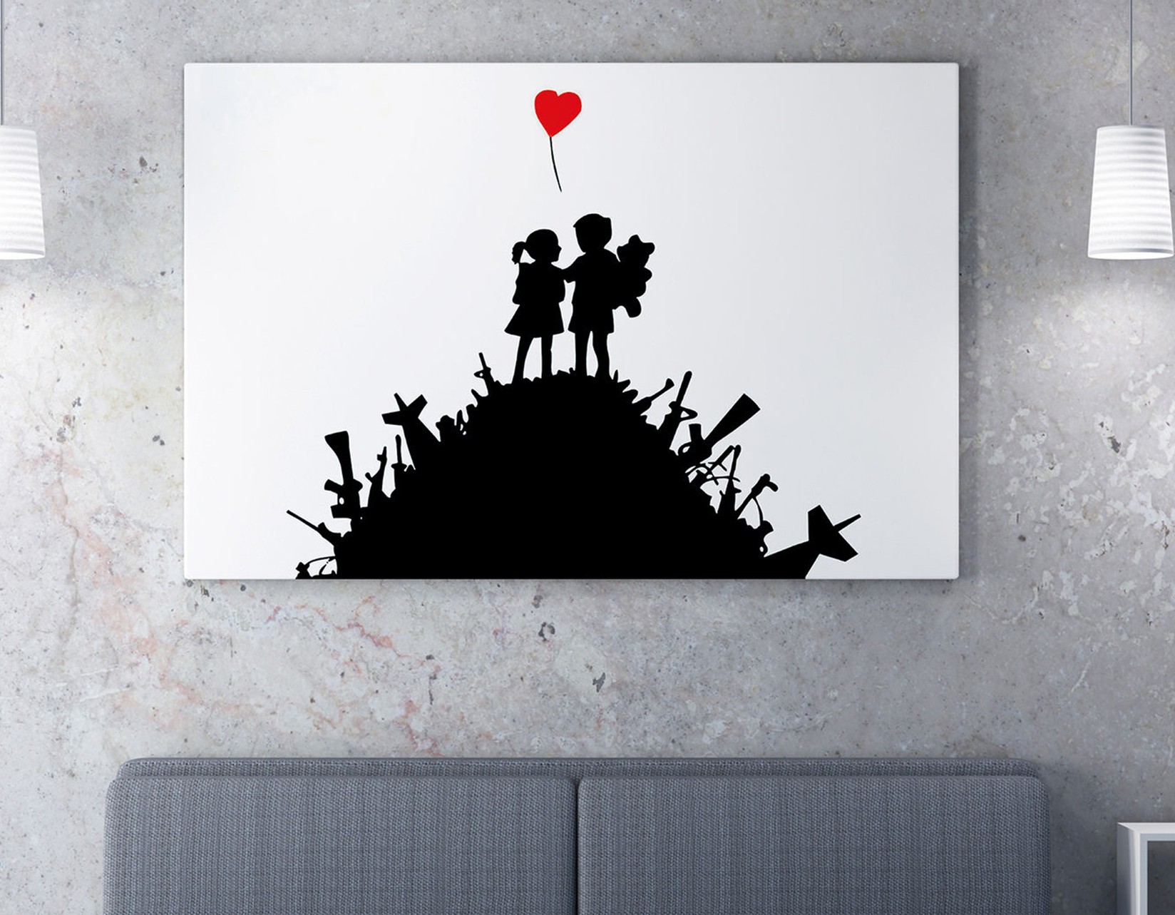 Slika na zidu na platnu 70x100cm