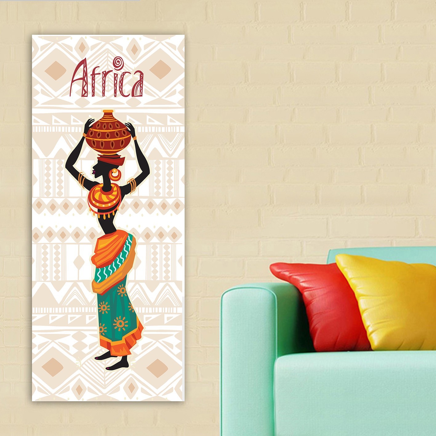 Slika na zidu na platnu 50x120cm