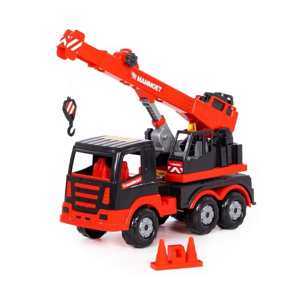 Polesie Mam Kamion dizalica, Crveno-Crni