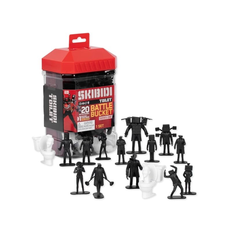 Skibidi toilet Figurice Battle bucket set bonk1350
