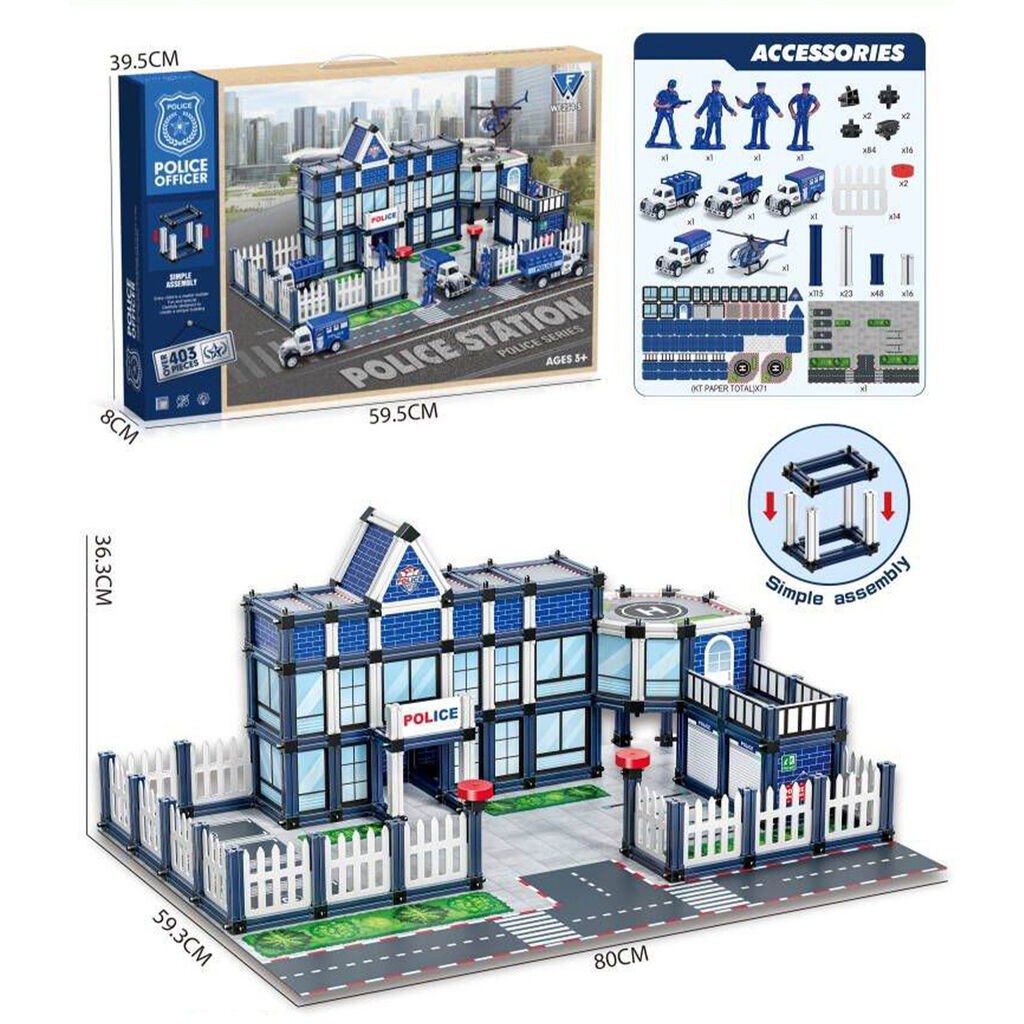 Kockice Policijska postaja , 403 komada