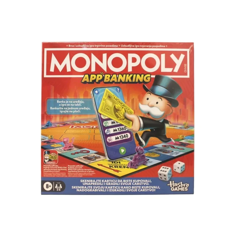 Monopoly Društvena igra App-banking