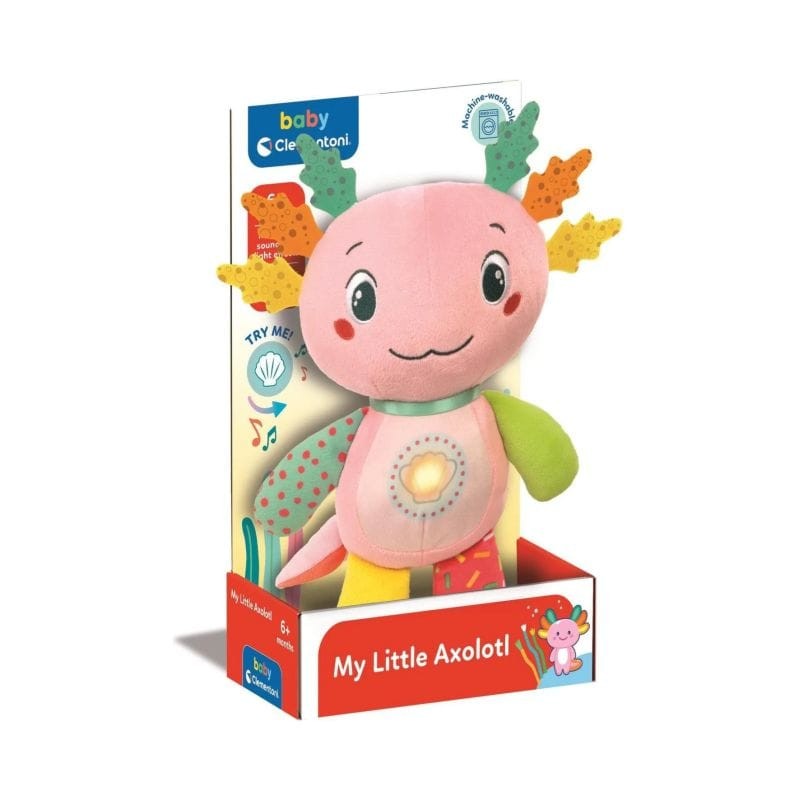 Clementoni Interaktivna Igračka Axolotl 17575, Roza