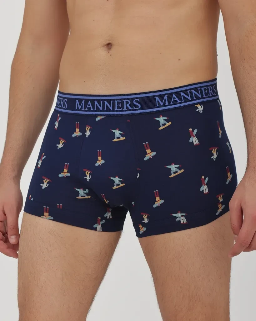 Manners Muške bokserice Evan, Teget