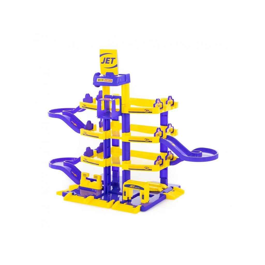 Polesie Garaža Jet 4 kata, Plavo-žuta