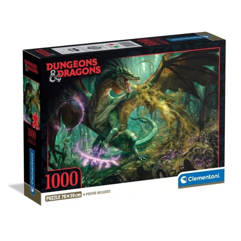 Clementoni Slagalica Dungeons&Dragons 39961, 1000 Delova