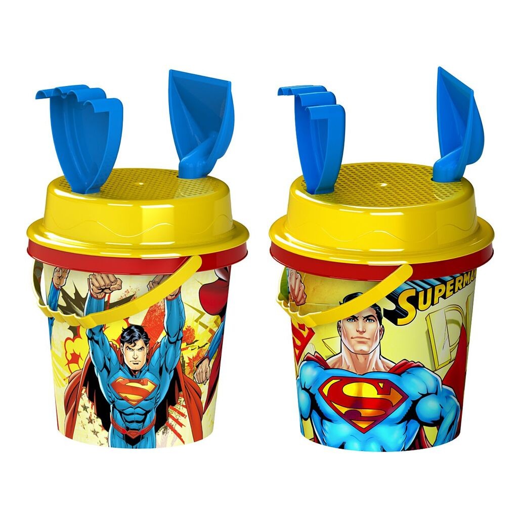 Demastil Set za pijesak Superman 17 cm, 4 d