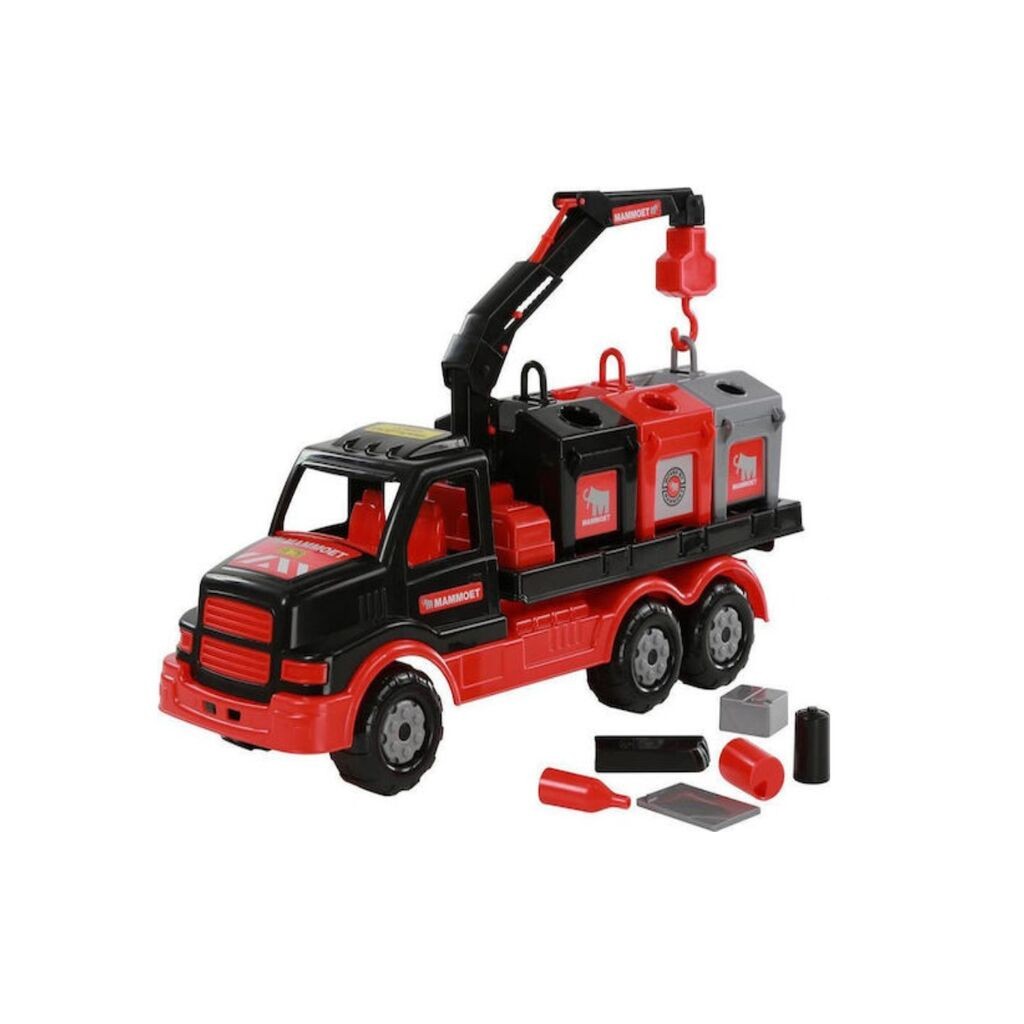 Polesie Mam Smetlarski kamion, Crveno-Crni