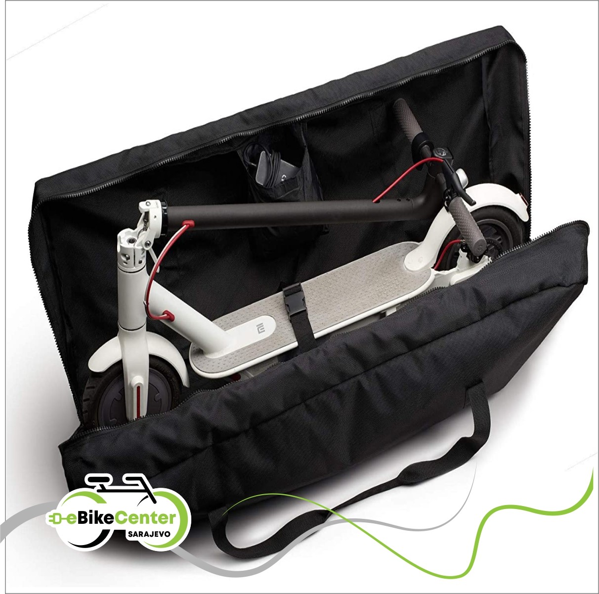 Prenosna vodootporna torba za električni romobil