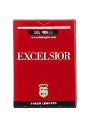 Igračka karte poker dal negro excelsior rosso