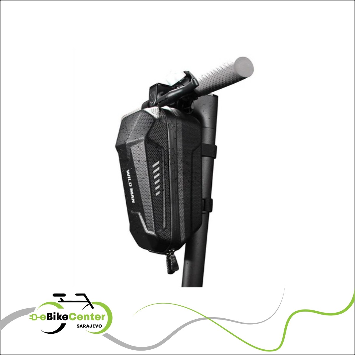 Torbica Wild Man, 2L, vodootporna za električni romobil