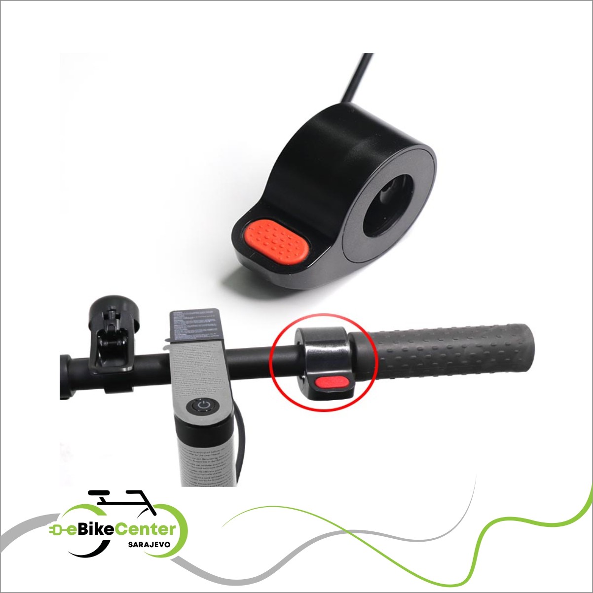 Ručica gasa za Xiaomi (1S, Pro, Pro 2)