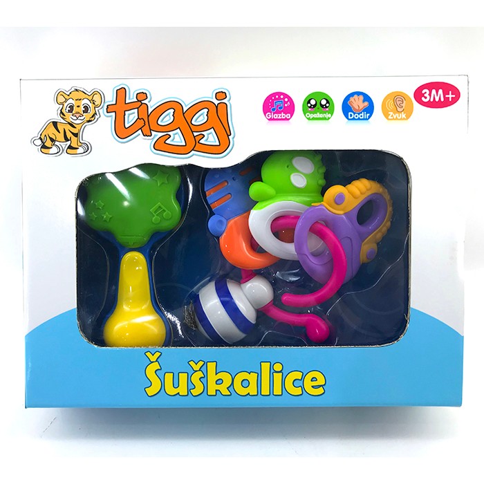 Igračka Tiggi Set Šuškalica Wd3305
