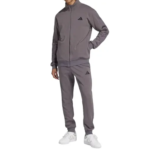 Adidas muška trenerka M 3S FL TT TS Grestr, siva