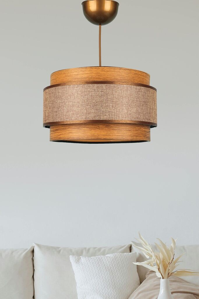 Opviq Luster BK027, O28, 15,5 cm, IP20, smeđa