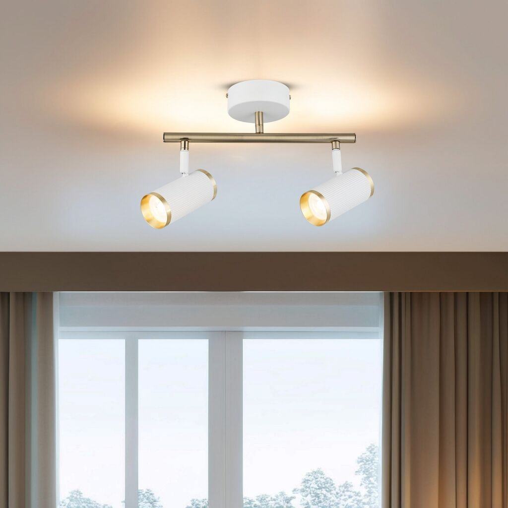 Opviq Luster Lume-71-12, O5.5, 11cm, IP20 zlatno-bijela boja