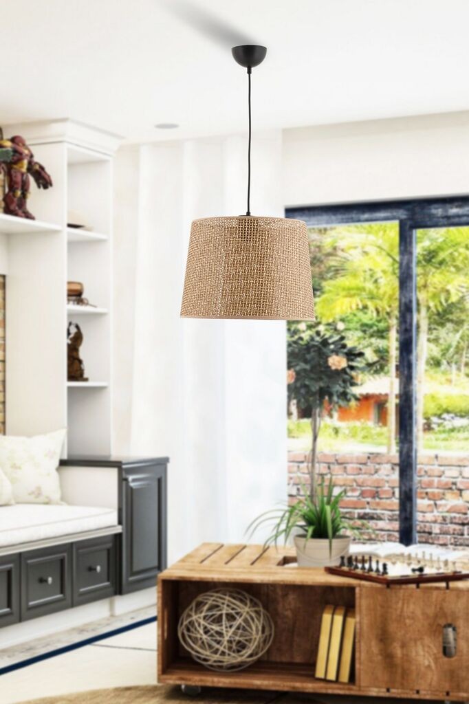 Opviq Luster Jill Hazeran, 35x35x25cm, IP20, Bež-crna