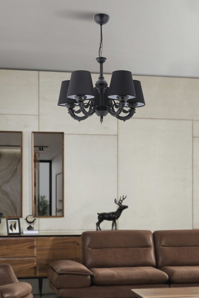 Opviq Luster Fiona, 15x10x13cm, IP20, Crna