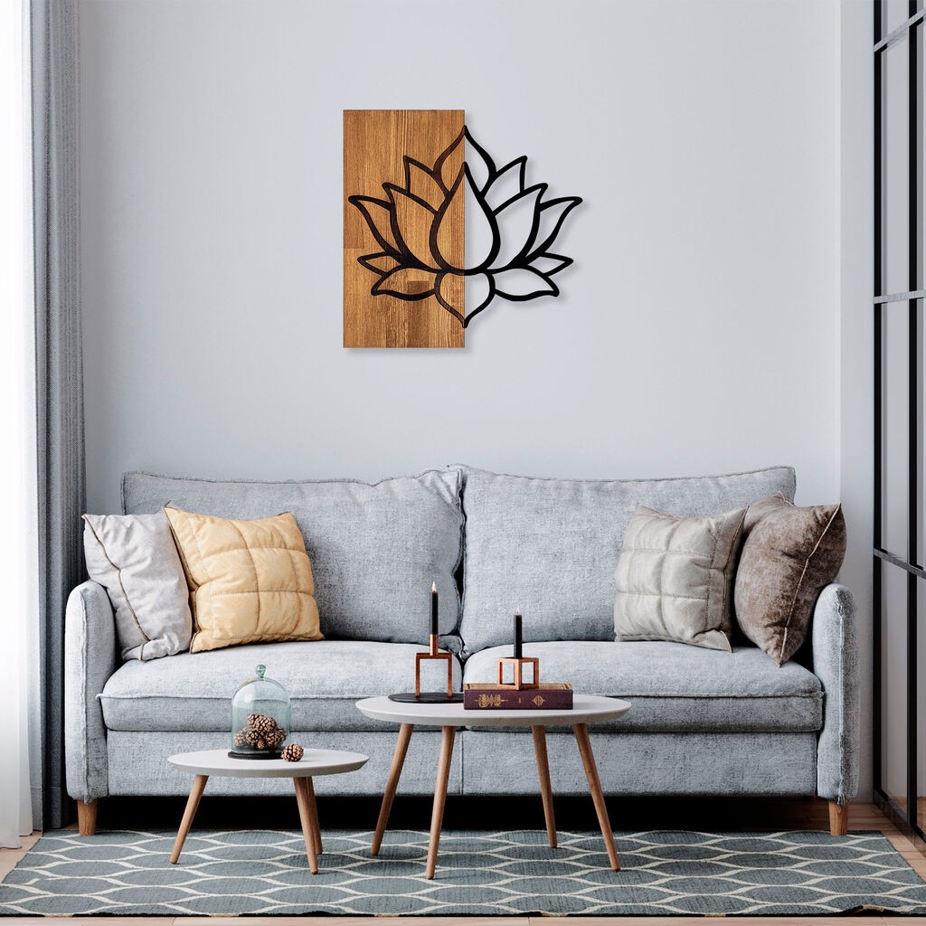 Wallity Zidna dekoracija MA-288, 58x60cm, Hrast