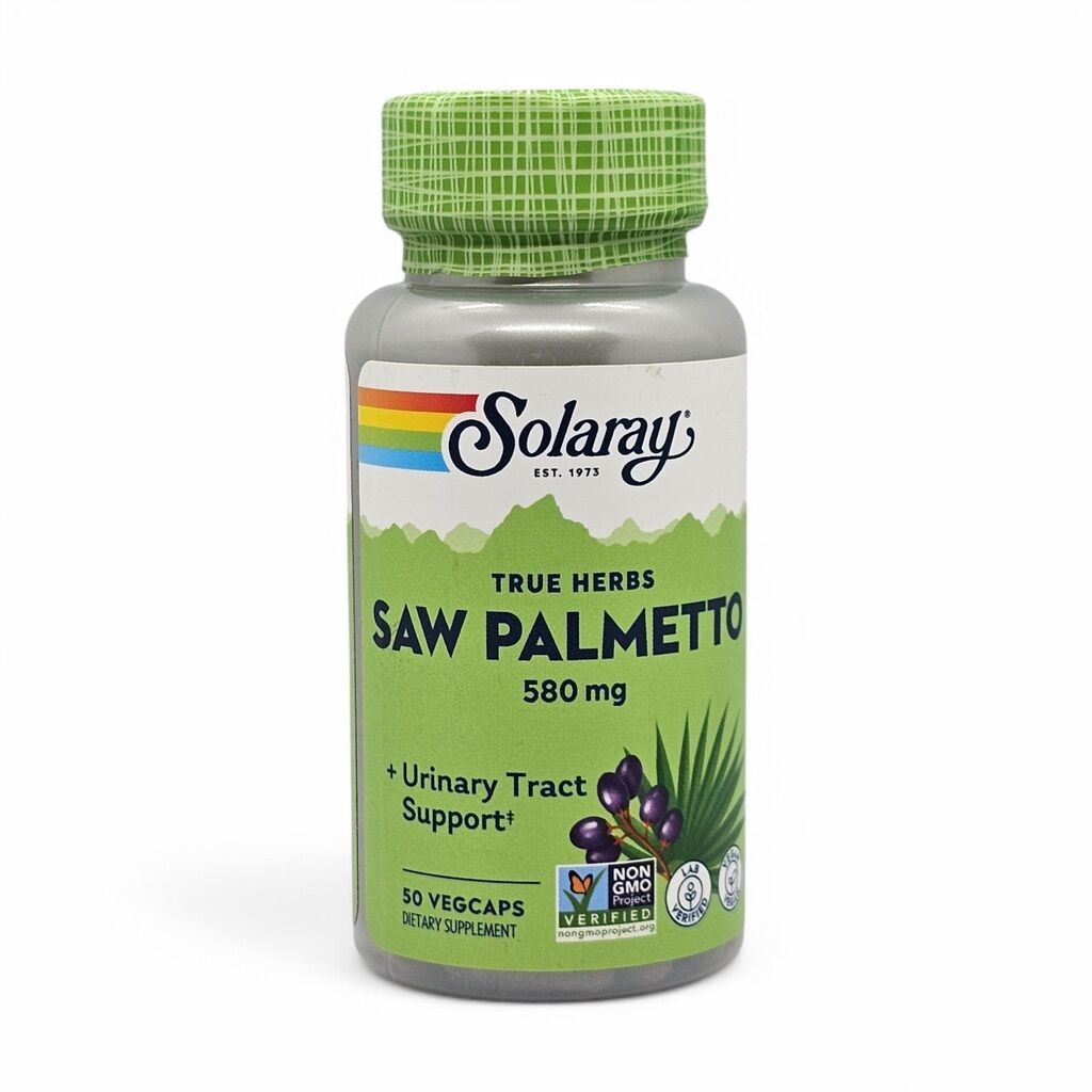 SOLARAY Saw Palmeto 580 mg, 50 kapsula
